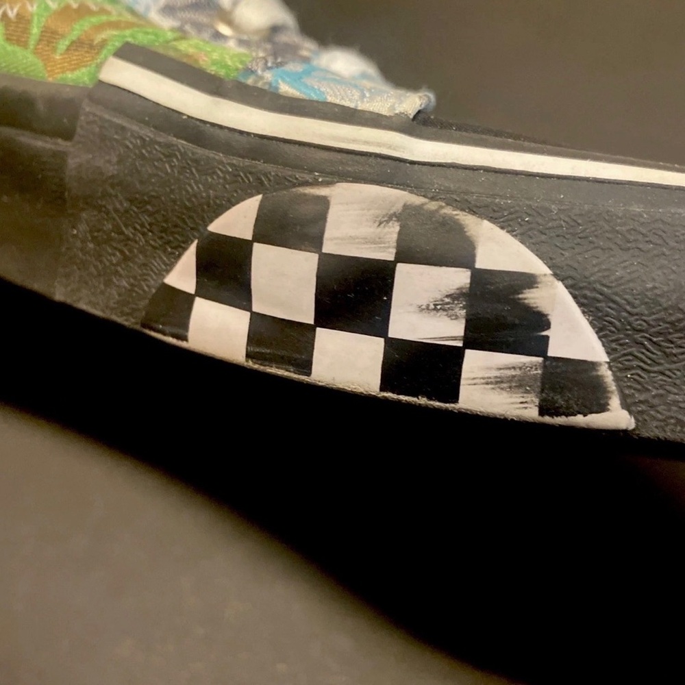 Vans Sk8-Hi Reissue Cap Florals Sneakers Women’s 9/Men’s 7.5 RARE - Picture 8 of 16